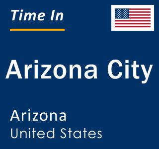 Current Local Time in Arizona, Arizona, USA.